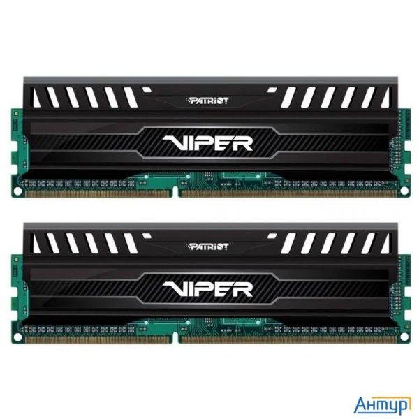 Память Ddr3 2x8gb 1600mhz Patriot Pv316g160c0k Rtl Pc3-12800 Cl10 Dimm 240-pin 1.5В