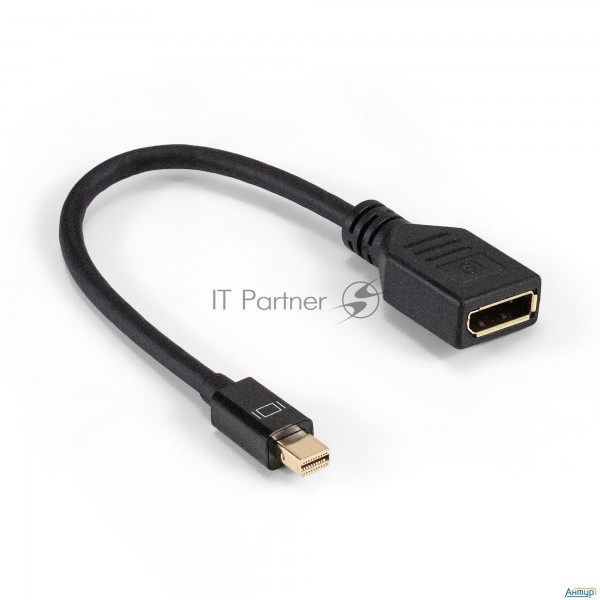 Exegate Ex294716rus Кабель Minidisplayport-displayport Exegate Ex-cc-mdpm-dpf-0.15 (mini20m/20m, 0,1