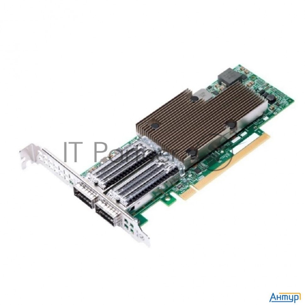 Сетевая карта Netxtreme P2100g (bcm957508-p2100g) Sgl   2x100gbe (100/50/25/10gbe), Pcie 4.0 X16, Qs