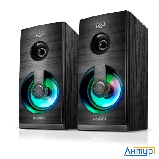 Sven АС Sps-512, черный (6 Вт, питание Usb, подсветка)