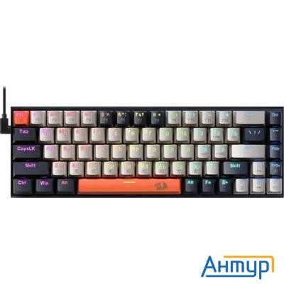 Redragon Механическая клавиатура Ryze Проводная,rgb, красные свичи [71342]