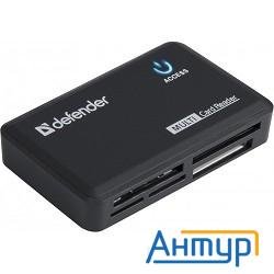 Устройство чтения/записи карт памяти Defendr Optimus Usb 2.0 (83501)