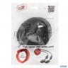 Кабель Кабель Dvi-d Dual Link Gembird/cablexpert , 25m/25m, 1.8м, черный, экран, феррит.кольца, паке