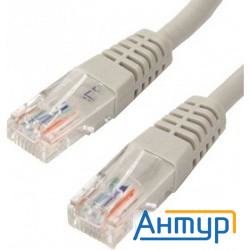 Патч-корд литой "telecom" Utp кат.5е 10,0м серый
