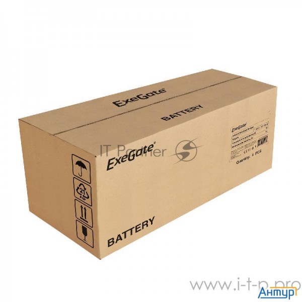 Аккумуляторная батарея Exegate Dt 1217 (12v 17ah, клеммы F3 (болт М5 с гайкой))