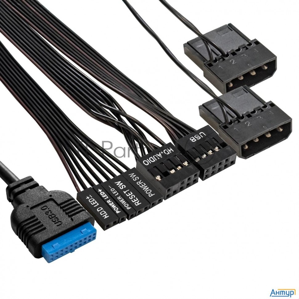 Корпус Minitower Exegate Mevo-7803 (matx, без БП, 2*usb+1*usb3.0, Hd аудио, черный, 2 вент. 12см с R