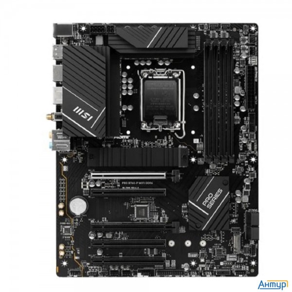 Msi Pro B760-p Wifi Ddr4 {b760, Lga1700, 4ddr4, 5pci-ex16, 3m.2, 4sata3.0, 3usb3.2 Gen2, 3usb3.2 , G