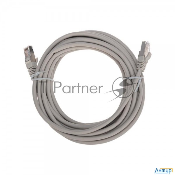 Патч-корд F/utp, Cat 5e, Rj45-rj45, 26awg, Zh нг(А)-hf, серый, 5м  Rexant