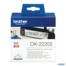 Бумажная клеящаяся лента Brother Dk22205 (белая, ширина 62 мм X 30.48 м)