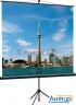 Экран на треноге Lumien 150x150см Eco View Lev-100101 1:1 напольный рулонный