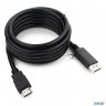 Кабель Displayport-hdmi Gembird/cablexpert  3м, 20m/19m, черный, экран, пакет(cc-dp-hdmi-3m)