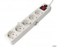 Гарнизон Сетевой фильтр Ehlw-1 10А 1.8м 5 розеток белый (21214)