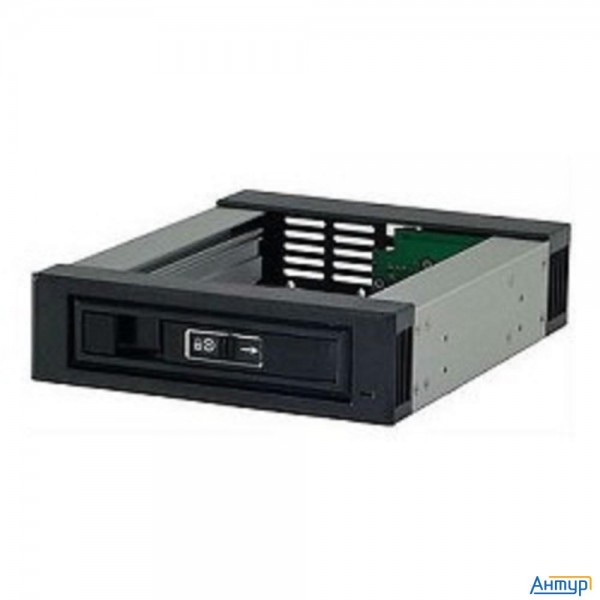 Procase L3-101-sata3-bk  {hot-swap корзина 1 Sata3/sas 6gb, черный, с замком, Hotswap Aluminium Mobi