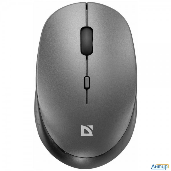 Defender Auris Mb-027 { Беспроводная оптическая мышь,серый,4d,800-1600dpi,бесшумн } [52029]