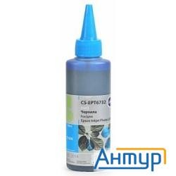 C13t67324a Чернила Cactus Cs-ept6732 для Epson L800 , голубой, 100 мл