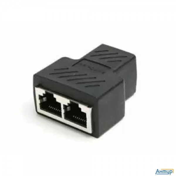 Vcom Разветвитель Rj-45 8p8c (f)<-->2 X 8p8c (f) ,ftp, Abs пластик, кат. 5evcom <ct252s>[48951822564