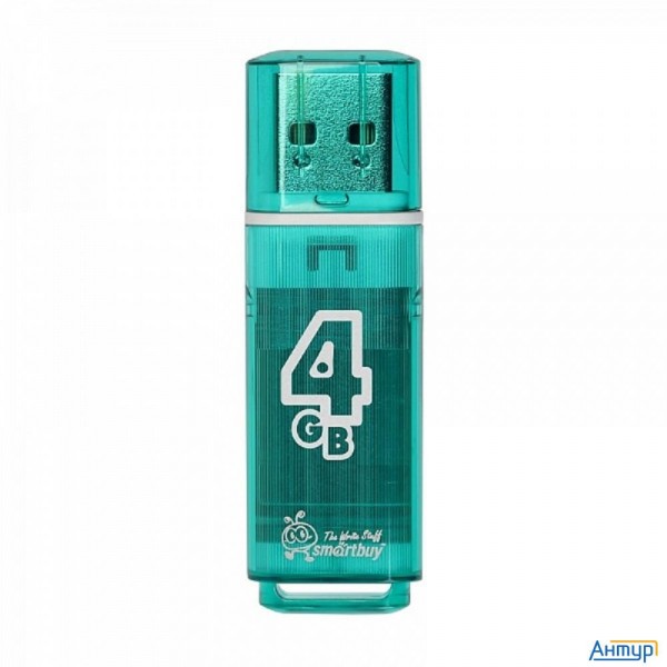 Smartbuy Usb Drive 4gb Glossy Series Green (sb4gbgs-g)