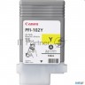 Картридж струйный Canon Pfi-102y (0898b001) желтый, 130 мл., для Imageprograf Ipf605, Ipf610., Ipf65
