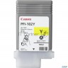 Картридж струйный Canon Pfi-102y (0898b001) желтый, 130 мл., для Imageprograf Ipf605, Ipf610., Ipf65