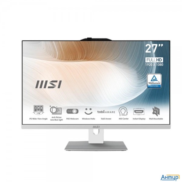 Msi Modern Am272p 12m-1041xru [9s6-af8212-1041] White 27" {fhd  I5-1235u/16gb/ssd1tb/kb/m/noos}