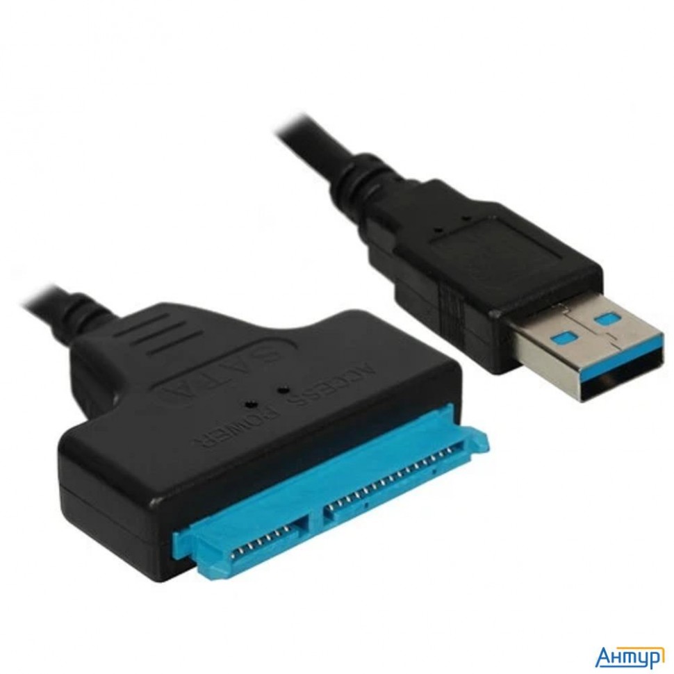 Cablexpert Адаптер Usb3.2 Gen1 на Sata 2.5" Hdd/ssd, Sata3, 5 Гбит/с, длина 0.3м, пакет (a-usb3-sata