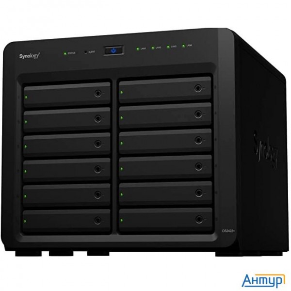 Synology Ds2422+ Qc2.2ghz Cpu/4gb(up To 32gb)/raid 0,1,5,6,10/up To 12 Sata Ssd/hdd (3.5" Or 2.5") (
