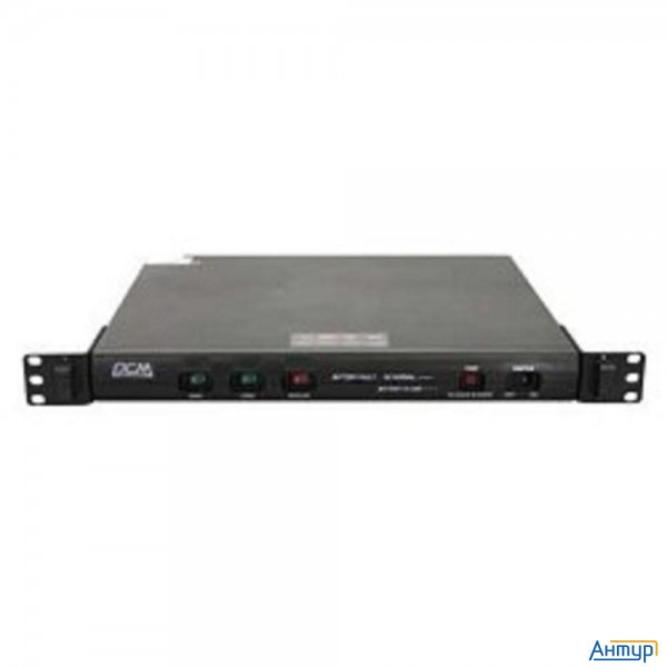 Powercom King Pro Rm Kin-600ap (1u) ИБП {line-interactive, 600va/360w, Rack, 5х С13, Serial+usb} (11
