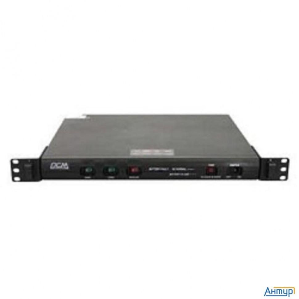 Powercom King Pro Rm Kin-600ap (1u) ИБП {line-interactive, 600va/360w, Rack, 5х С13, Serial+usb} (11