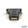 Переходник Gembird/cablexpert Переходник Hdmi-dvi  19m/19m(папа-папа), золотые разъемы  A-hdmi-dvi-1