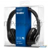 Наушники Sven Ap-930m черные {Разъем 3,5 мм, Поддержка функций управления плеером, Поддержка функции