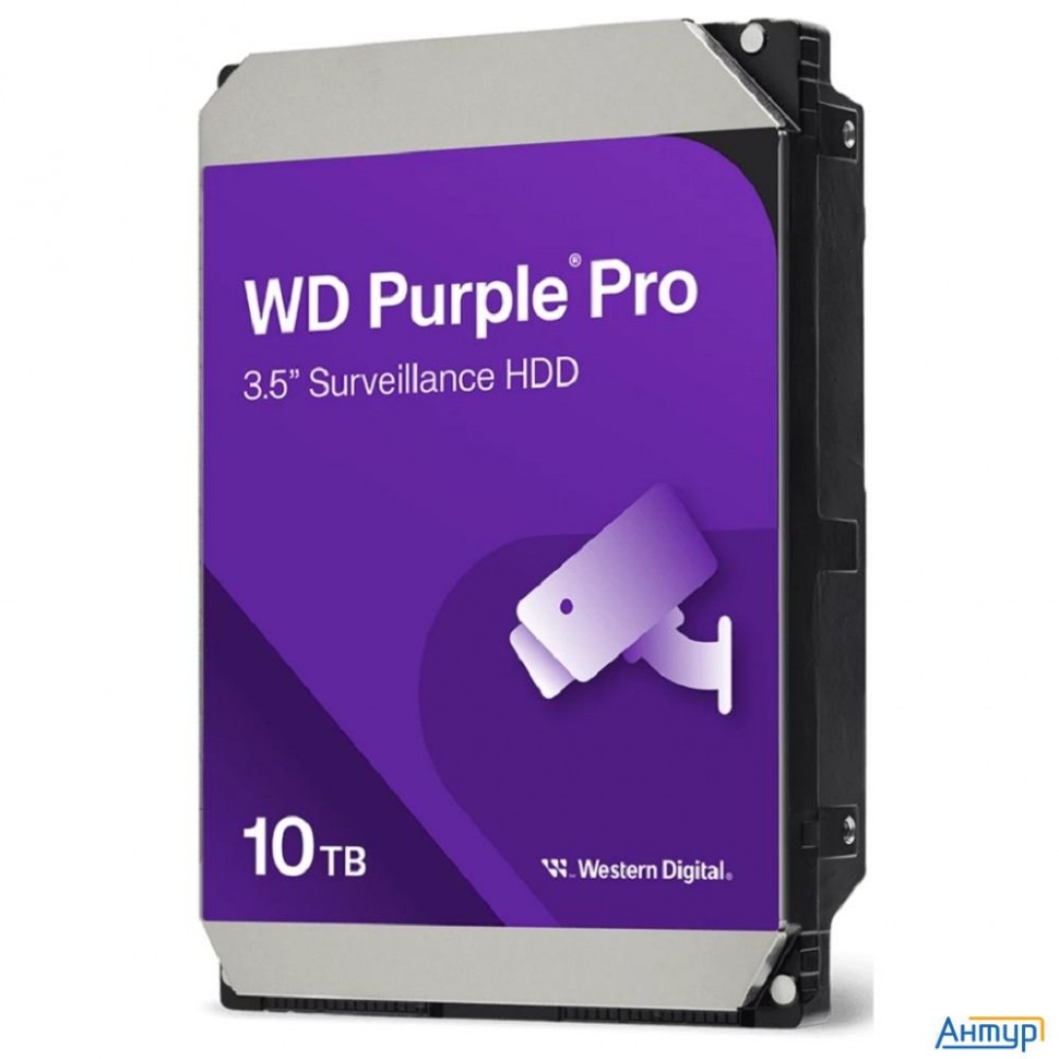 10tb Wd Purple Pro (wd102purp) {serial Ata Iii, 7200- Rpm, 512mb, 3.5"}