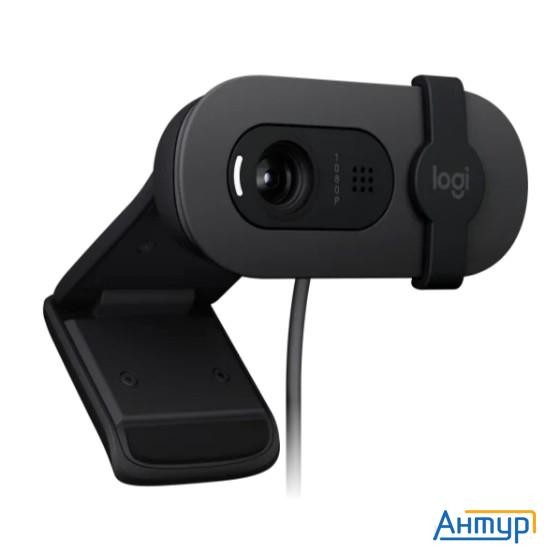 Веб-камера/ Logitech Brio 105 Full Hd 1080p Webcam - Graphite - Usb