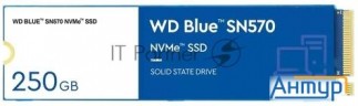 Твердотельный накопитель Ssd M.2 2280 250gb Wdc Blue Sn570 Wds250g3b0c