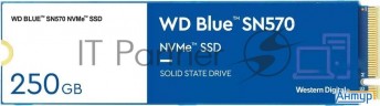 Твердотельный накопитель Ssd M.2 2280 250gb Wdc Blue Sn570 Wds250g3b0c