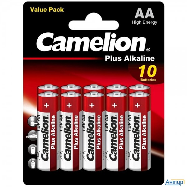 Camelion Plus Alkaline Bl10 Lr6 (lr6-bp10, батарейка,1.5В) (10 шт. в уп-ке)