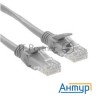 Патч-корд Exegate Ex286385rus Utp-rj45-rj45-5e-5m-lszh-gy, Utp, Cat.5e, Lszh, 5м, серый