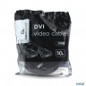Кабель Dvi-d Dual Link Cablexpert Cc-dvi2l-bk-10m, 25m/25m, 10м, черный, экран, феррит.кольца, пакет