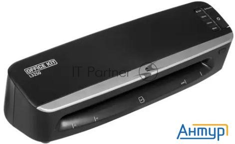 Ламинатор Office Kit L3250 черный A3 (60-125мкм) 50см/мин (4вал.) хол.лам. лам.фото реверс