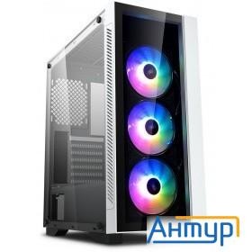 Deepcool Matrexx 55 V3 Add-rgb Wh 3f Atx, Rgb  Atx, Rgb Strip, Стекл. фронтальная и боковая панели,