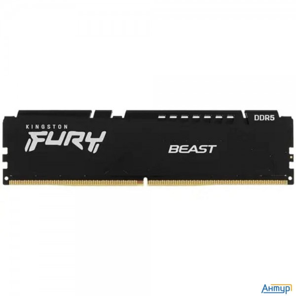 Kingston Dram 32gb 5200mhz Ddr5 Cl40 Dimm Fury Beast Black Kf552c40bb-32