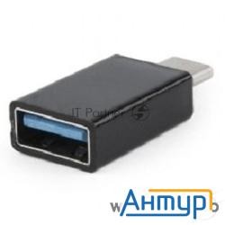 Переходник Usb Cablexpert A-usb3-cmaf-01, Usb3.1 Type-c/usb 3.0f, пакет