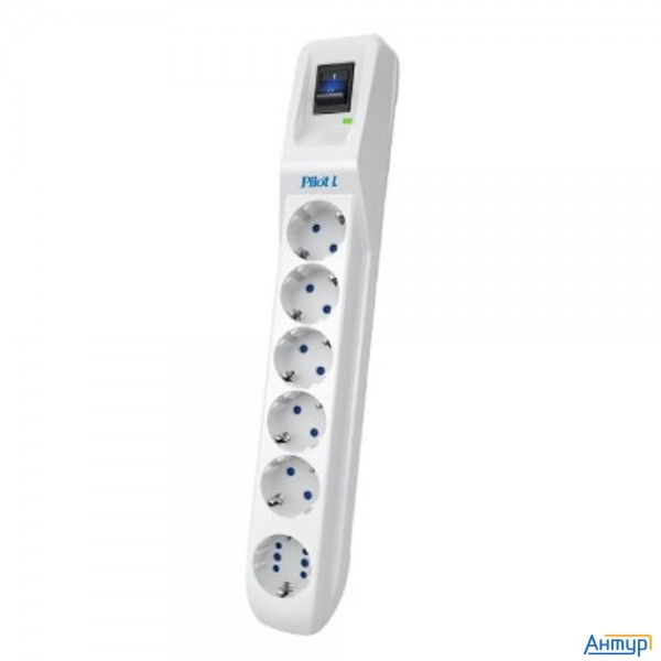 Zis Сетевой фильтр  L (gp) 1,8м {5 розеток + 1 в формате Gp, до 7 потребителей} (арт. 171)