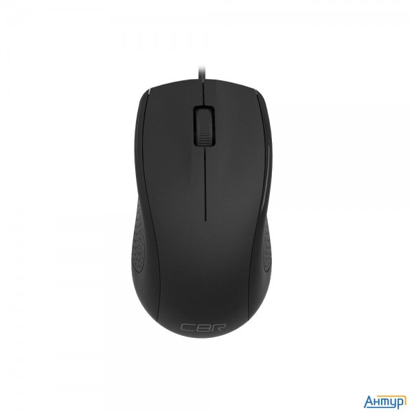 Cbr Cm 107 Black Usb, Мышь офисн., 1000dpi, 3 кн., 1.8 м