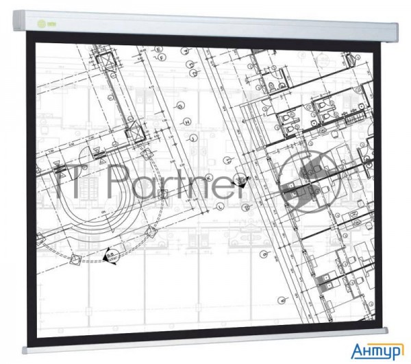 Экран Cactus 104.6x186см Wallscreen Cs-psw-104x186 16:9 настенно-потолочный рулонный белый