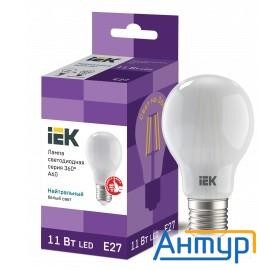 Iek Llf-a60-11-230-40-e27-fr Лампа Led A60 шар матов. 11Вт 230В 4000К E27 серия 360°