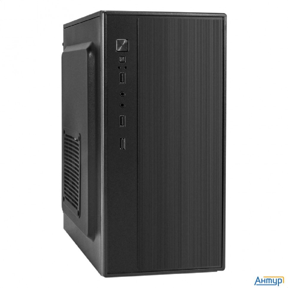 Exegate Baa-408 (matx, без БП, 2*usb, Hd Audio, черный)