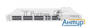 Коммутатор 20port Sfp 4sfp+ Crs328-4c-20s-4s+rm Mikrotik