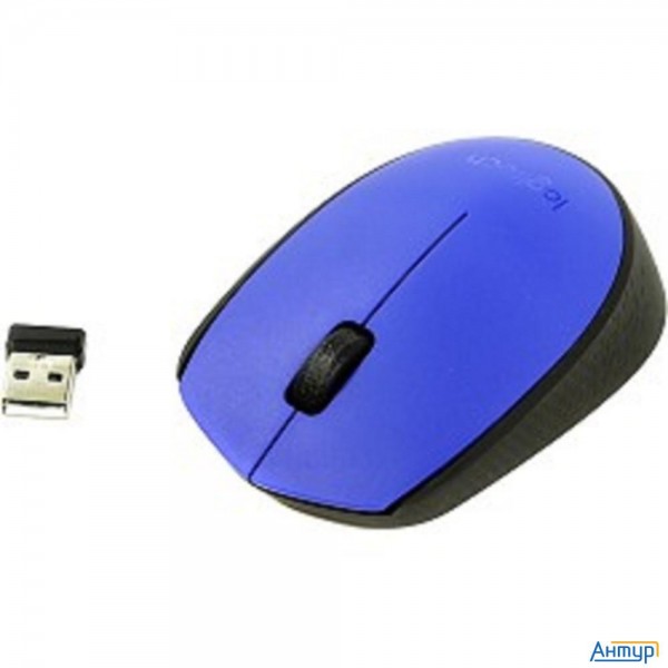 910-004640/910-004644 Logitech Wireless Mouse M171, Blue
