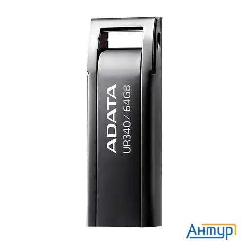 A-data Flash Drive 64gb Ur340 Usb3.2 черный [aroy-ur340-64gbk]