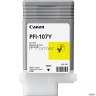 Картридж струйный Canon Pfi-107y 6708b001 желтый для Canon Ip F680/685/780/785 (130мл)